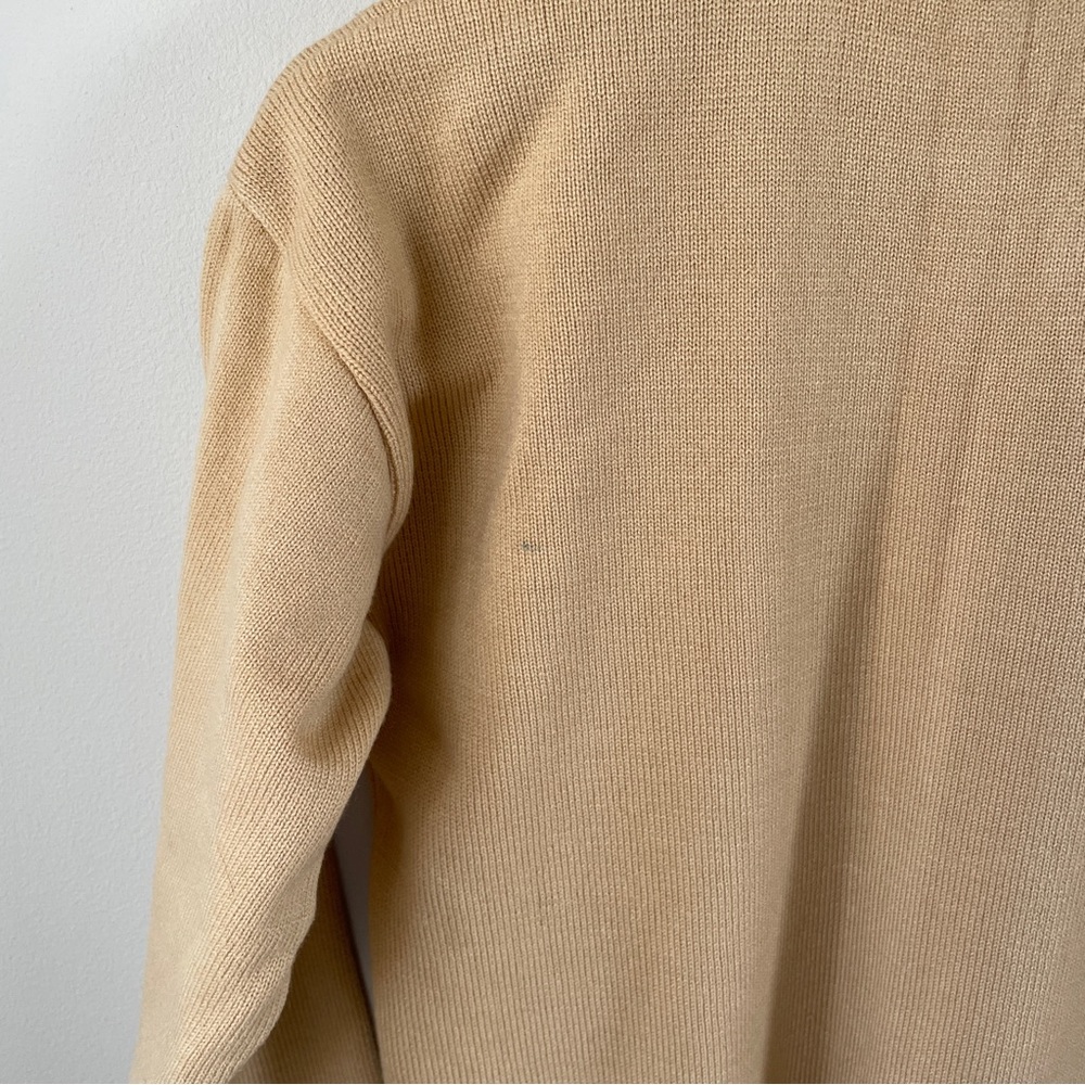 Chic Cream Cardigan with Embroidered Details - Picture 7 of 8